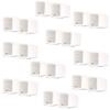 Acoustic Audio AA321W Mountable Indoor Speakers 4000 Watts White Bookshelf 10 Pair Pack AA321W-10Pr view 1