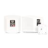 Acoustic Audio AA321W Mountable Indoor Speakers 4000 Watts White Bookshelf 10 Pair Pack AA321W-10Pr view 4