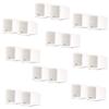 Acoustic Audio AA321W Mountable Indoor Speakers 3600 Watts White Bookshelf 9 Pair Pack AA321W-9Pr view 1