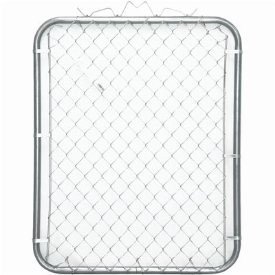 YARDGARD 48 in. x 4 ft. Galvanized Walk-Through Steel Gate
