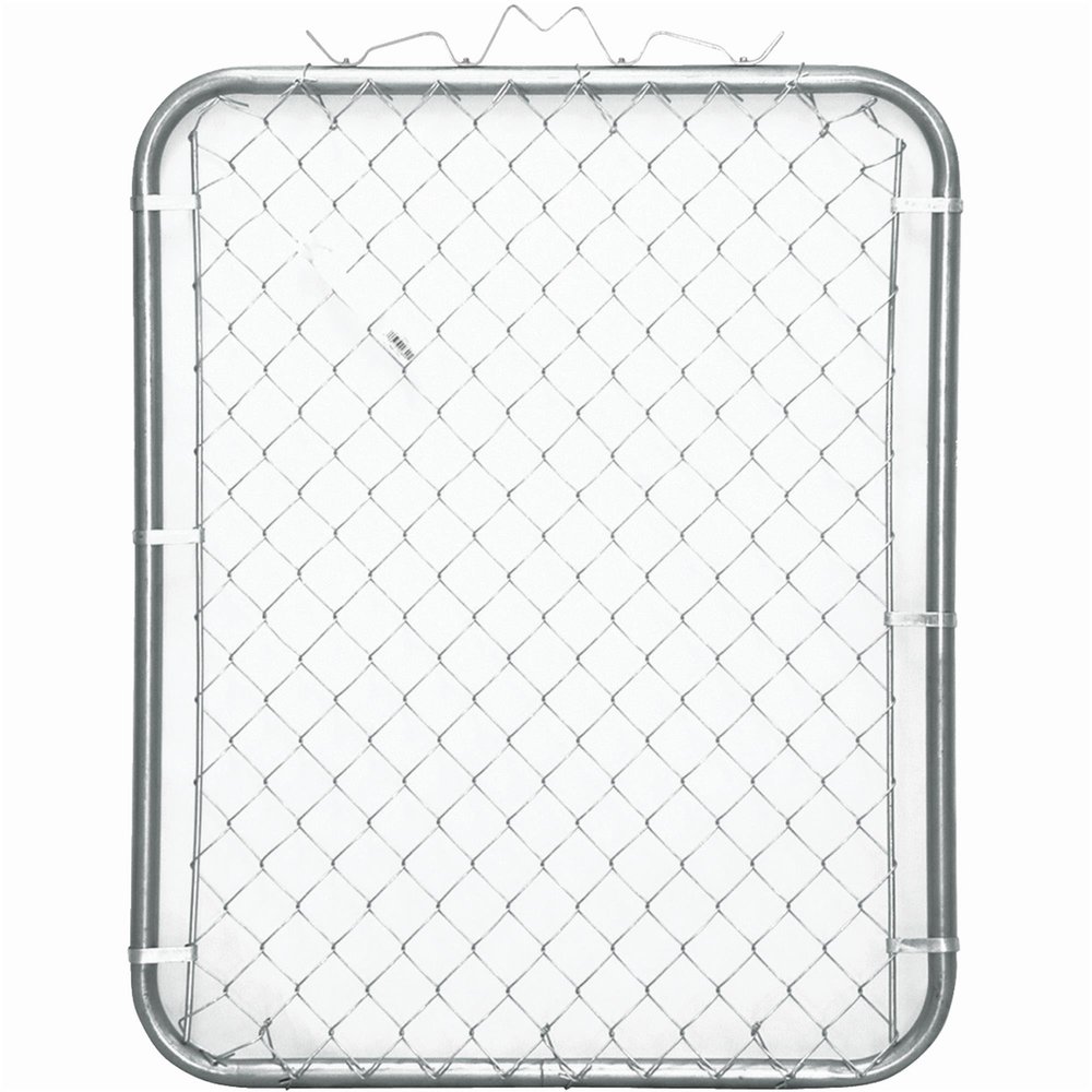 YARDGARD 48 in. x 4 ft. Galvanized Walk-Through Steel Gate