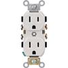 Leviton R62-CBR15-00W Outlet view 1