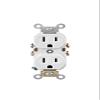 Leviton R62-CBR15-00W Outlet view 2