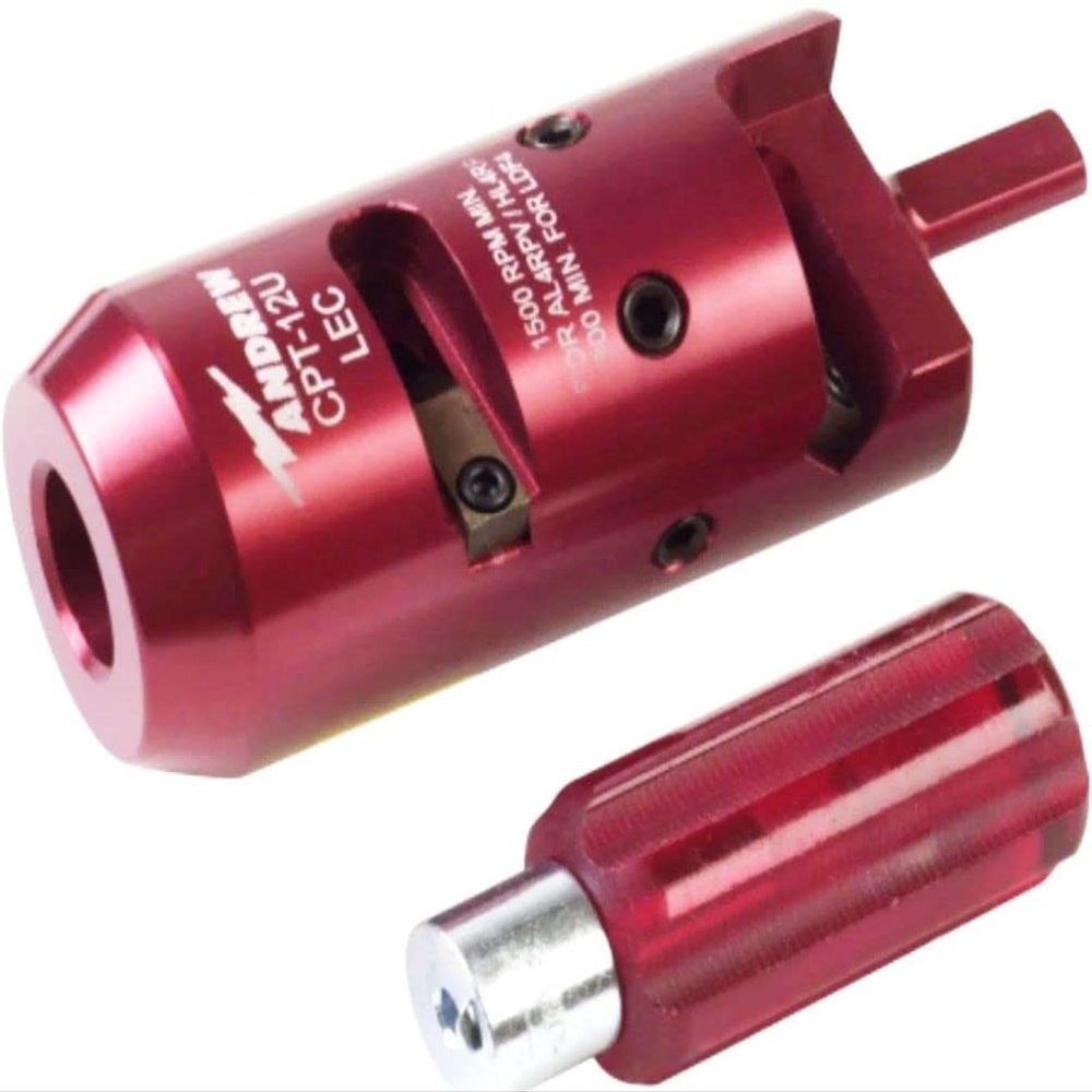 Commscope CPT-12U EASIAX Plus Automated Cable Preparation Tool for 1/2 Inch Coaxial Cable; Prepares Cable for Connector Attachment; 2 Cutting Blades Included; Blades Last Up to 150 Cable Preparations