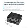 StarTech.com USB Wireless N Print Server 1 Port USB Wireless N Network, PM1115UWEU (1 Port USB Wireless N Network Print Server with 10/100 Mbps Ethernet Port - 802.11 b/g/n, Windows 10,Windows) view 2