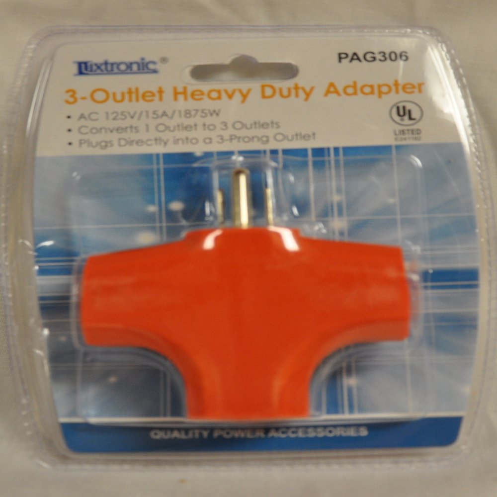 3-Outlet Heavy Duty Adapter PAG306