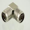 W5SWL Brand Premium Series N Male to N Male Right Angle 90 Degree Adapter Connector view 2