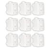 Theater Solutions OVCDW Outdoor Volume Controls White Weatherproof 9 Piece Set view 1