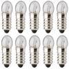 CEC Industries #483S fits Mighty Bright Classic Bulbs, 4.8 V, 1.44 W, E10 Base, G-3.5 Shape (Box of 10) view 1