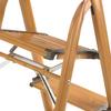 3-Step Ultralight Ladder, Woodgrain view 4
