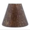 Urbanest Amber Mica Lampshade, 12-inch Bottom Diameter, 7.5-inch Height, Spider Fitter view 1