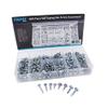 Capri Tools 10024 Hex Self Tapping Screw Assortment, 200-Piece, Silver, Model Number: CP10024 view 2