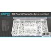 Capri Tools 10024 Hex Self Tapping Screw Assortment, 200-Piece, Silver, Model Number: CP10024 view 3