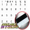 Apple Portuguese Non-Transparent Keyboard Labels Layout Black OR White Background for Desktop, Laptop and Notebook (CG) (White Background) view 1