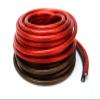 4 Gauge 25' Black and 25' Red Car Audio Power Ground Wire Cable 50' ft Total view 1
