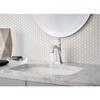 Delta Faucet Dryden Single Hole Bathroom Faucet, Single Handle Bathroom Faucet, Diamond Seal Technology, Metal Drain Assembly, Polished Nickel 551-PN-DST view 4