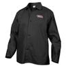 Lincoln Electric KH808L Black Large Flame-Resistant Cloth Welding Jacket view 1