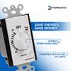Intermatic SW30MWK 30-Minute Spring Wound Timer, White - Energy-Saving Control for Lights and Appliances - Easy Installation and Operation view 3