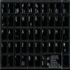 Swedish - Finish Non-Transparent Keyboard Labels Layout Black OR White Background (14x14) for Desktop, Laptop and Notebook (CG) (Black Background) view 2