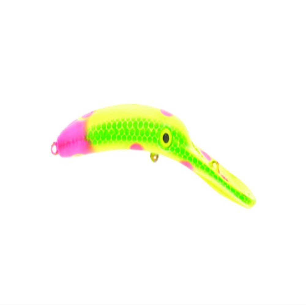 Wordens Yakima Bait Wordens Mag Lip, 3"- Mad Clown RED
