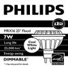 Philips 432617 7W LED MR16 4000K 25-Degree Flood, Dimmable view 2