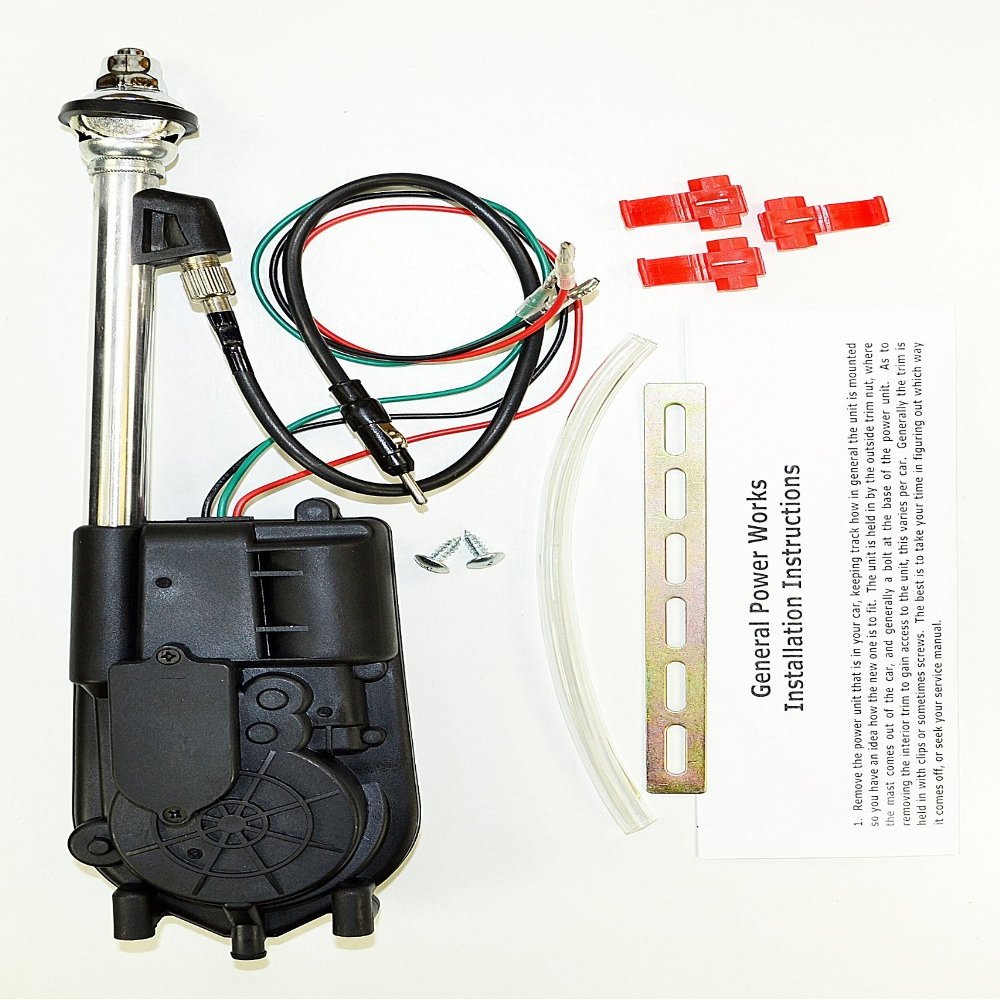 AntennaMastsRus - Power Antenna Kit is Compatible with Acura, Honda, Infiniti, Isuzu, Lexus, Mazda, Mitsubishi, Nissan, Toyota