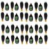 Evertech 40 Pcs Yellow Tip DC Male End Jack Power Cable with Screw Terminal for CCTV Security Camera view 1