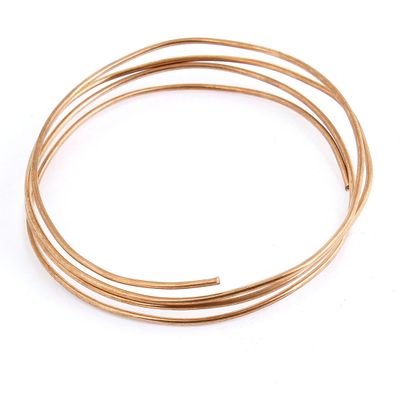 uxcell 1M 3.3Ft Length Copper Tone Refrigerator Refrigeration Tubing Coil