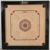 Surco Ellora Youth Caromboard Black Indian Plywood(71.12Cmx28Xcmx71.12Cm) with Carrom Men and Striker view 1