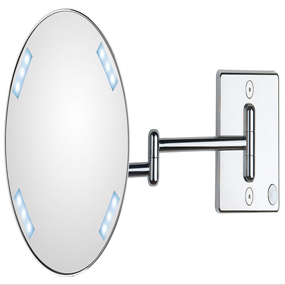 WS Bath Collections Discololed 36-2 Lighted Magnifying Mirror 3x