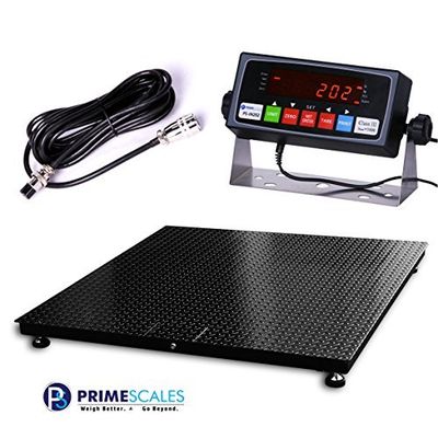 Digiweigh Floor Scale/Heavy Duty Platform 48X48,5500X 1LB,Digital Indicator