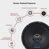 Rockville RXM84 8 Inch 250W 4 Ohm Mid-Bass/Mid-Range Car Audio Speaker, Kevlar Reinforced Cone, CEA Compliant, High SPL, for Car Audio Enthusiasts view 4