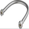 PROFLO 1/2 in. FIP x 1/3 in. FIP x 16 in. Braided Stainless Steel Sink Flexible Water Connector view 1