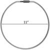 Lucky Line Jumbo 11 Inch Diameter Threaded Locking Key Ring, 1 Per Pack (79111) view 3