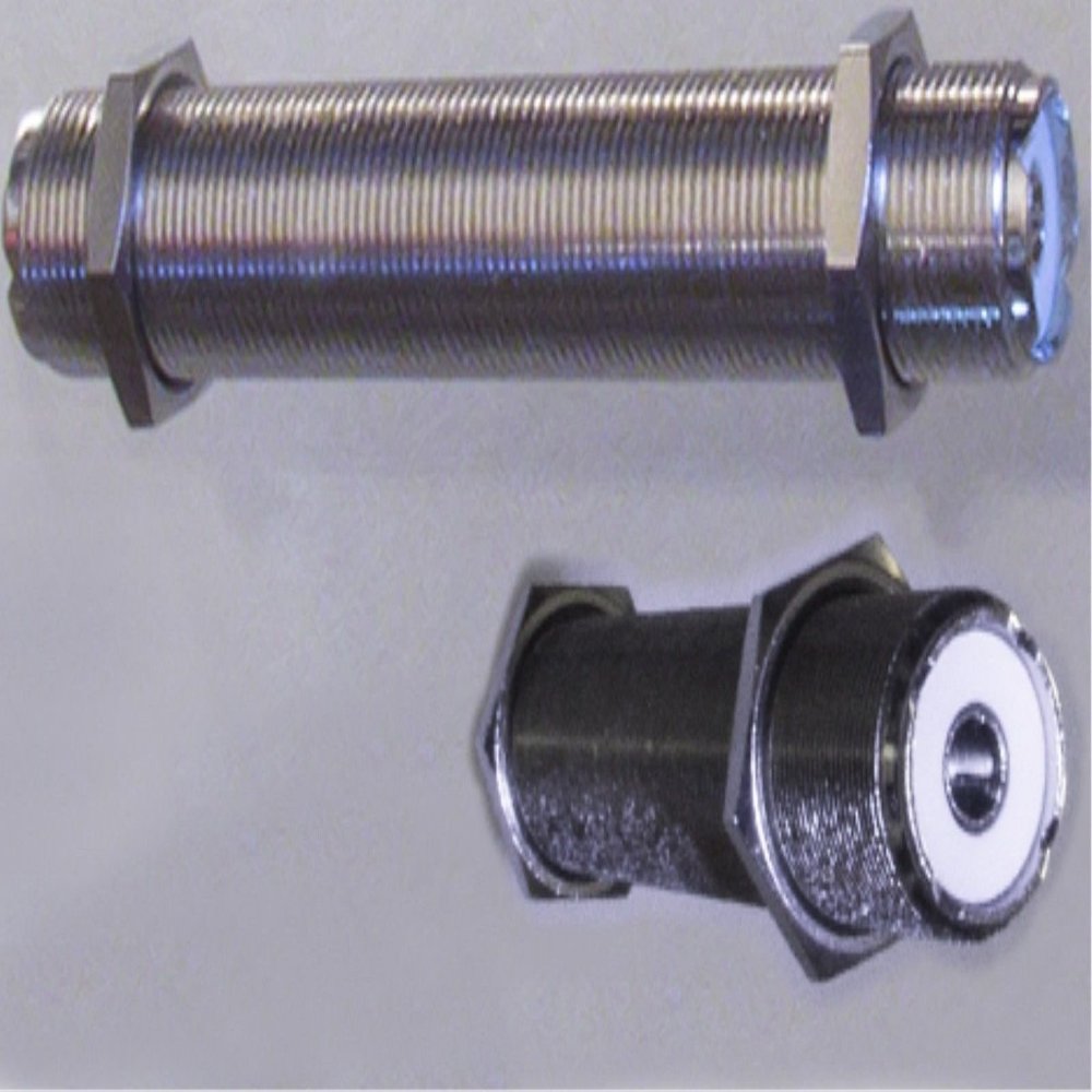 6" Long UHF Double Female Bulkhead Connector