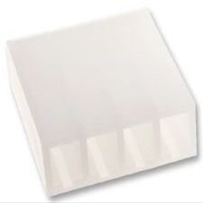 Headers & Wire Housings HOUSING 4P NYLON (100 pieces)