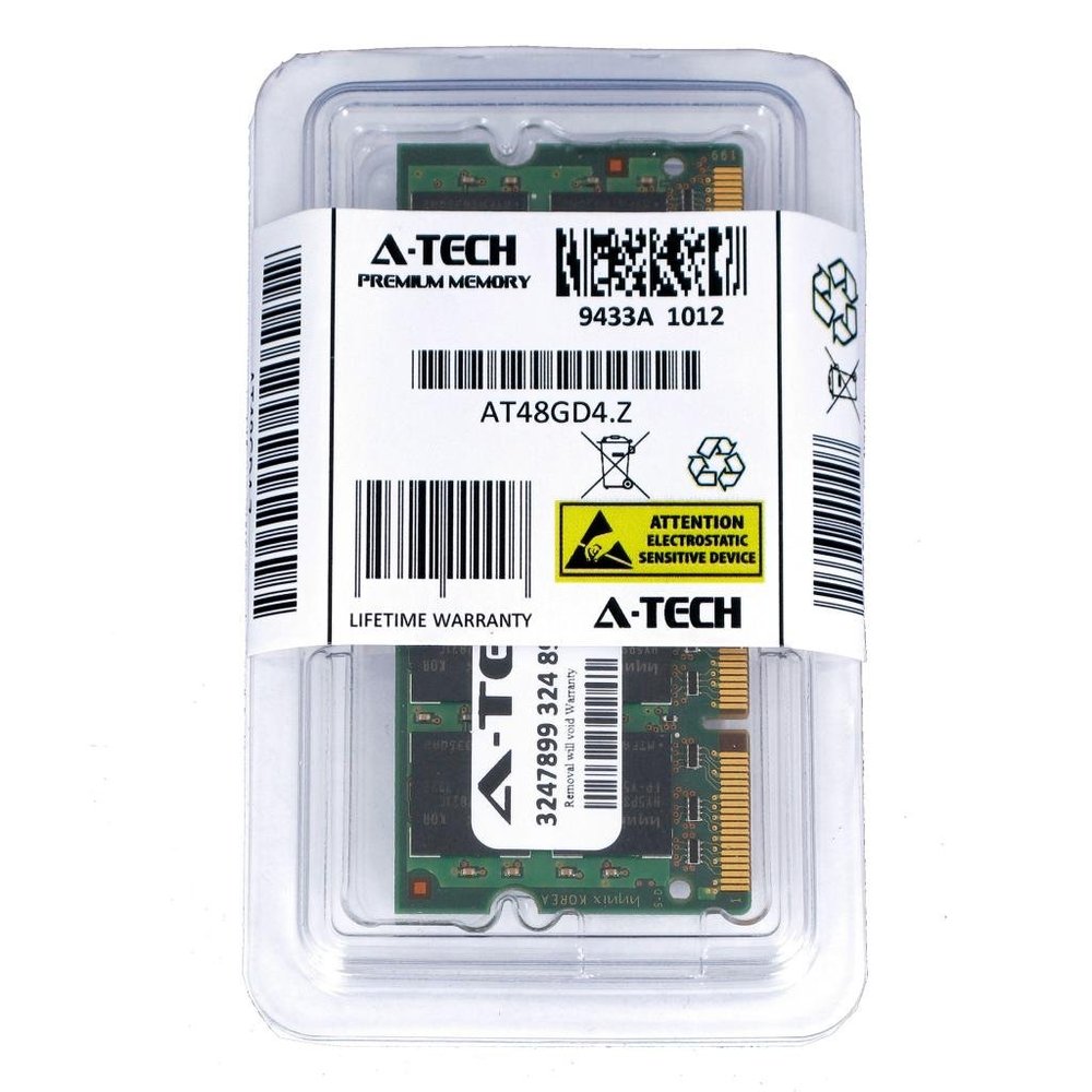 512MB Stick for Dell Inspiron 13 (1318) 1300 1320 14 (1420) 14 (1440) (1427) 15 15 (1520) 15 (1521) 15 (1525) 15 (1526) 1501. SO-DIMM DDR2 Non-ECC PC2-5300 667MHz RAM Memory. Genuine A-Tech Brand.