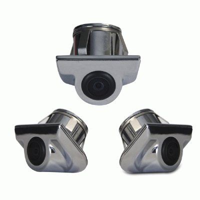 INSTALLBAY TE-CSC - Back Up Cameras - NEW! INSTALL BAY CHROME PUSH IN CAMERA (TE-CSC)