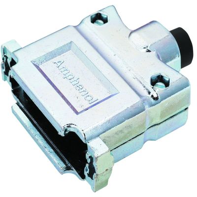 AMPHENOL COMMERCIAL PRODUCTS 17E165725 D SUB BACKSHELL, SIZE DB, ZINC ALLOY (50 pieces)