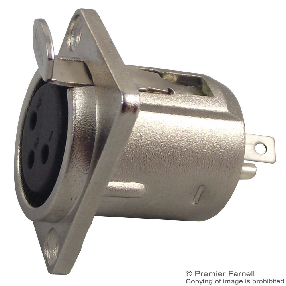 MULTICOMP SVP561N CONNECTOR, XLR, JACK, 3POS (10 pieces)
