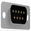 TE CONNECTIVITY / AMP 5-747904-2 D SUB CONNECTOR, STANDARD, 9POS, PLUG (100 pieces) view 1