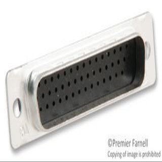 TE CONNECTIVITY / AMP 1658672-1 D SUB SHELL, PLUG, SIZE 3, STEEL (50 pieces)