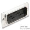 TE CONNECTIVITY / AMP 1658672-1 D SUB SHELL, PLUG, SIZE 3, STEEL (50 pieces) view 1