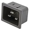 SCHURTER 4793.4000 CONNECTOR, IEC POWER ENTRY, PLUG, 16A (10 pieces) view 1