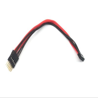 Micro SATA Cables|2.0 mm Female to 2.54 mm Male 10 Pin Connector - 6 Inches with 9 Populated Pins