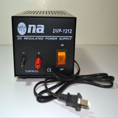 12 Amp Surge DC Regulated Power Supply Converter 110-220 AC to 13.8V DC