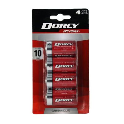 Dorcy 41-1629 Master Cell Alkaline Batteries-4 Per Card