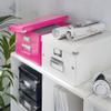 Leitz DVD Storage Box, Pink, Click and Store Range, 60420023 view 2