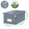 Leitz DVD Storage Box, Pink, Click and Store Range, 60420023 view 4
