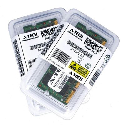 A-Tech 4GB KIT (2 x 2GB) For Gateway M Series Notebook M-6322 M-6323 M-6324 M-6325 M-6335 M-6337 Notebook M-6340u M-6750 Notebook M-6750h Notebook M-67. SO-DIMM DDR2 NON-ECC PC2-6400 800MHz RAM Memory